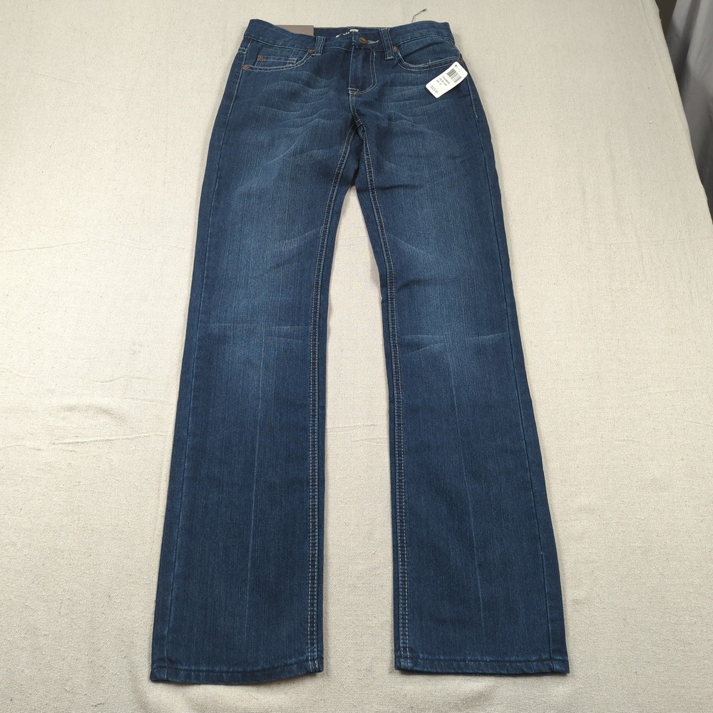 7 for all Mankind Jeans  Women 25 Blue Classic Straight Stretch Seven Pocket New